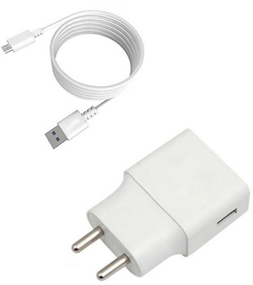DAKRON Wall Charger Accessory Combo for Samsung Galaxy J4(White)