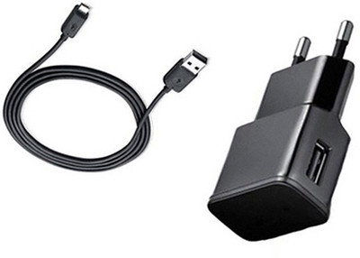 DAKRON Wall Charger Accessory Combo for Samsung Galaxy On6(Black)