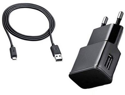 DAKRON Wall Charger Accessory Combo for Samsung Galaxy J4(Black)