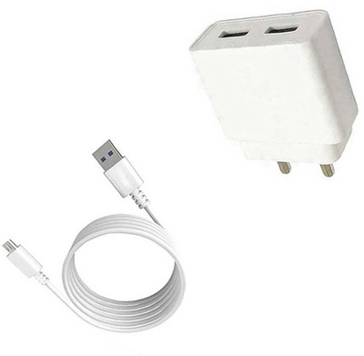 DAKRON Wall Charger Accessory Combo for Samsung Galaxy On6(White)