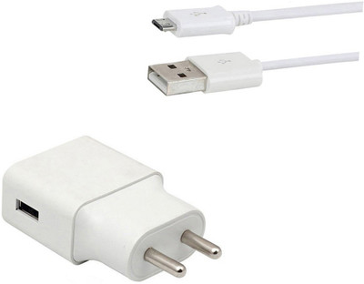 DAKRON Wall Charger Accessory Combo for Vivo V9 Pro(White)