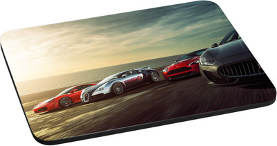 

ANNI69 Four Sports Car With High Quality Non Slippery Base And Glossy print Mouse pad Best for Gamers, Graphic Designer and Every one with Optical and Laser Mouse Mousepad Mousepad(Multicolor)