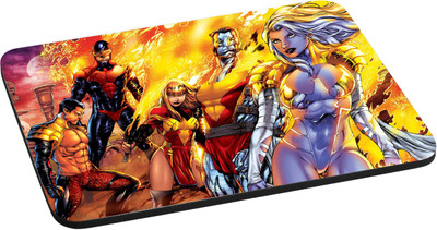 

ANNI69 Superpower Man And Women In Fire With High Quality Non Slippery Base And Glossy print Mouse pad Best for Gamers, Graphic Designer and Every one with Optical and Laser Mouse Mousepad Mousepad(Multicolor)