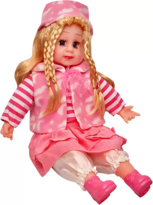 

Kanchan Toys Amazing Cute Poem Girl Baby For Kids(Multicolor)