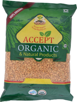 

ACCEPT ORGANIC Unpolished Yellow Toor Dal (Split)(1 kg)