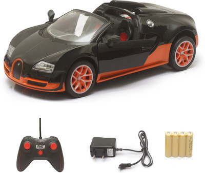 Miss & Chief Open Bugatti with open door 1:16 5-channel R/C(Orange)