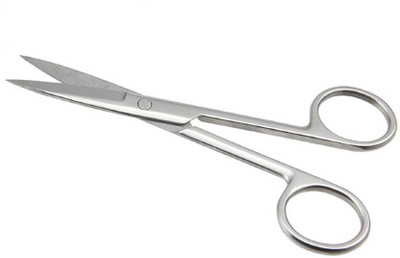 

PELO Salon And Parlour Use Stainless Steel Scissors, Scissor For Manicure & Pedicure, Kitchen Use Scissors, Scissors For Men And Women Use, Multipurpose Scissors, Pack Of 1 Scissors(Set of 1, Silver)
