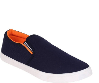 

hifex MEN CASUAL LOAFERS Loafers For Men(Navy, Orange