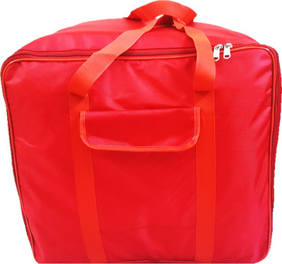 

FORE TREND Matty Fabric Maroon Big Jumbo Attachi /Blanket /Lengha/Storage/Travel Multi-Purpose Bag Polyester Laundry Bag(Red)