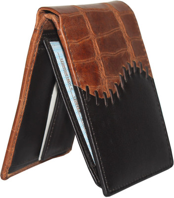 

Tamanna Men Casual Brown, Black Genuine Leather Wallet(7 Card Slots)