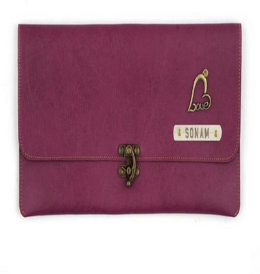 

The Junket Women Purple Artificial Leather Wallet(2 Card Slots)