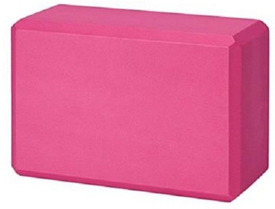 

Jern Yoga Brick EVA Foam Block to Support and Deepen Poses, Improve Strength Yoga Blocks(Pink Pack of 1)