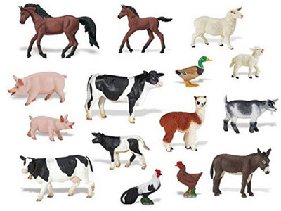 

YNS Crafts Stock Jungle Animal Toy 6(Multicolor)