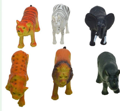 

YNS Crafts Stock Jungle Animal Toy Animal 11(Multicolor)