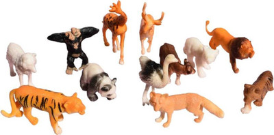 

YNS Crafts Stock Jungle Animal Toy Animal 13(Multicolor)