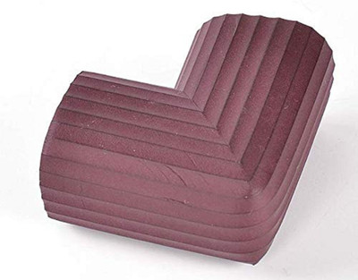 

Quaprogen "Strip Line" Shaped Wood/Table Corner Edge Cushions Guard Protector for Baby Child Infant Kids Safety - Pack of 8 (Brown Color)(Brown)