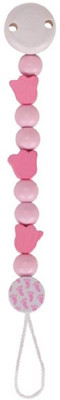 

Heimess Soother Chain Flowerbud Rattle(Pink)