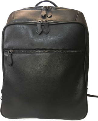 

his & hers Premium Genuine Leather Bag Backpack (Real Leather) Bag, Laptop Bag, Leather Bags for Laptop 13 to 15.6 inch, Leather Backpack 8 Laptop Backpack(Black)