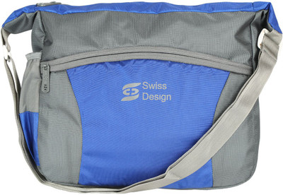 

Swiss Design SDB-5054-BL Waterproof Sling Bag(Blue, 5 L)