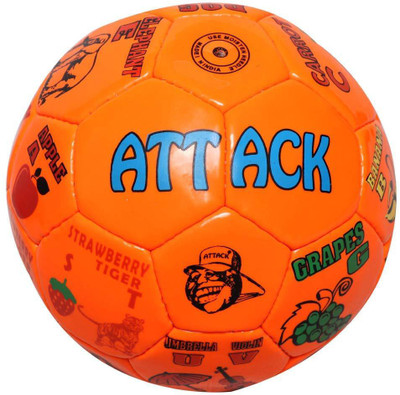 

Attack KIDSABC-03 Football - Size: (Pack of 1, Multicolor