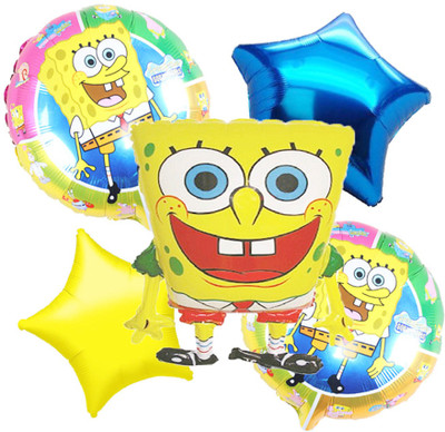 

oramsa Printed Happy Birthday carttoon Foil Balloons- (cartton chracter, multicolor) ,Happy Birthday Balloons for Party Decorations , Balloon(Multicolor, Pack of 1)