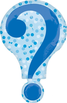 

Wanna Party Printed Gender Reveal Question Mark Balloon 32533 Balloon(Multicolor, Pack of 1)