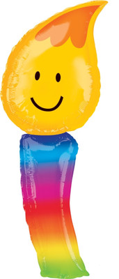 

Wanna Party Printed Birthday Candle Balloon 40" P35 38473 Balloon(Multicolor, Pack of 1)