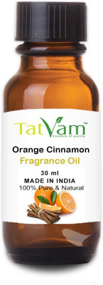 

Tatvam orange cinnamon Fragrance Oil for Soap/ Candle Making(30 ml)