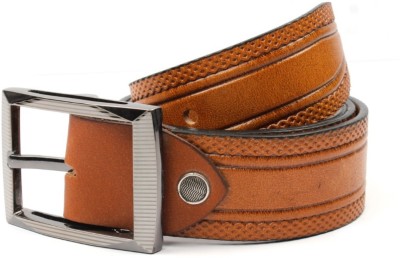 

Footvalle Men Brown Genuine Leather Belt