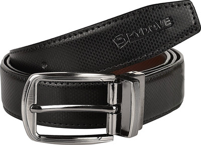 

Skydove Men Casual, Party, Formal, Evening Black, Brown Artificial Leather Reversible Belt