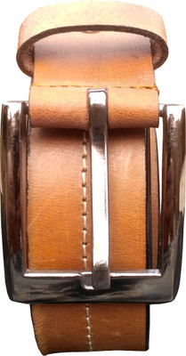 

Tamanna Men Casual, Party, Formal, Evening Tan Genuine Leather Belt
