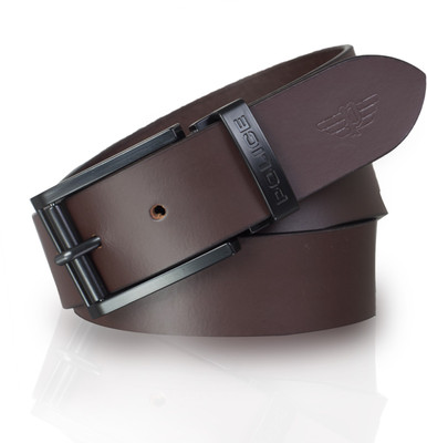 

Police Men Brown Genuine Leather Belt