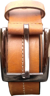 

Tamanna Men Casual, Party, Formal, Evening Tan Genuine Leather Belt