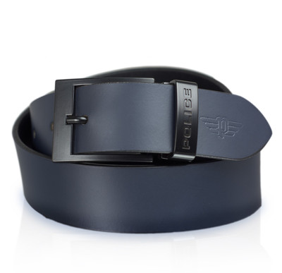 

Police Men Blue Genuine Leather Belt