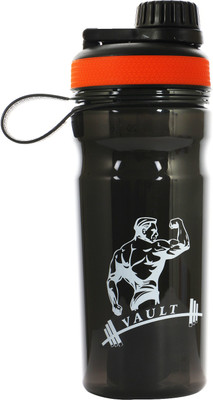 

Vault Sports Protein / / Gym Bottle with New Design Plastic Ball 600 ml 0 Shaker(Pack of 1, Red)