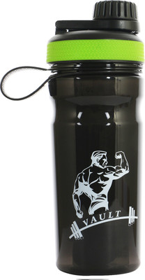 

Vault Sports Protein / / Gym Bottle with New Design Plastic 600 ml 0 Shaker(Pack of 1, Green)