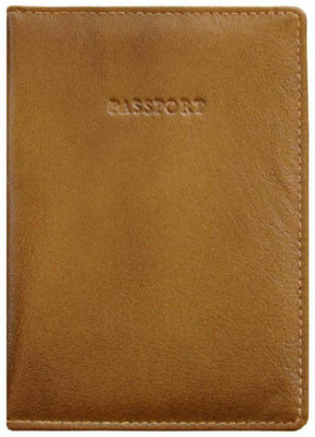

ABYS Men Casual Tan Genuine Leather Document Holder, Brown
