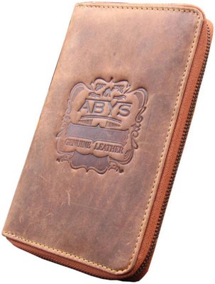 

ABYS Genuine Leather 8 Card Holder(Set of 1, Tan)