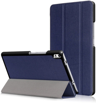 SPL Book Cover for Lenovo Tab 4 Plus 8 inch(Blue)