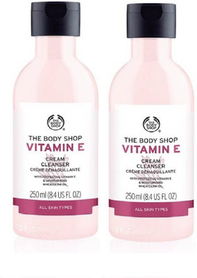 

The Body Shop Vitamin E Cream Cleanser Set Of Two(250 ml)