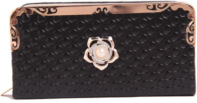 

Fiona Trends Casual Black Clutch