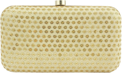 

Bagaholics Party Gold Clutch
