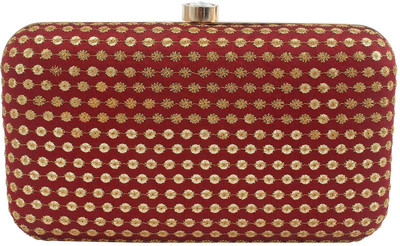 

Bagaholics Party Maroon Clutch