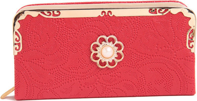 

Fiona Trends Casual Red Clutch