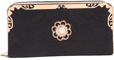 

Fiona Trends Casual Black Clutch