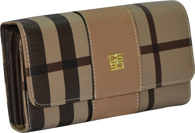 

Quickk Women Brown, Beige, Black Artificial Leather Wrist Wallet(5 Card Slots), Beige;black;brown