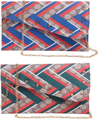 

Fiona Trends Casual Multicolor Clutch