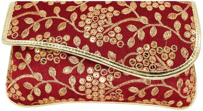 

Bagaholics Casual Maroon Clutch