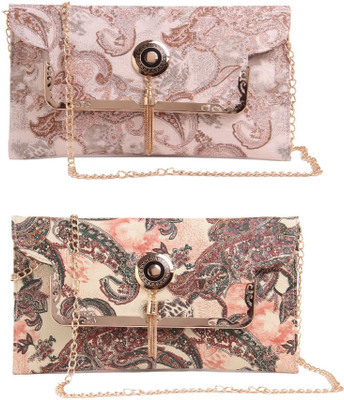 

Fiona Trends Casual Multicolor Clutch