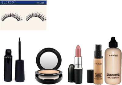 

glorist eyelash and Imported professionel makeup kit(Set of 6)